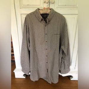 Abercrombie plaid button down in XL